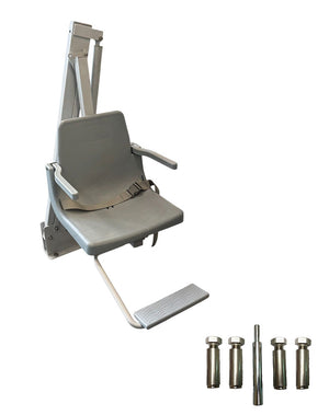 Global Pool Products Legend L-350R2 pool lift with drop-in anchor hardware