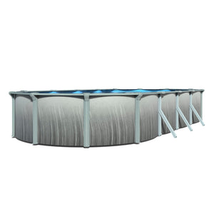 Blue Wave Martinique Oval Pool ONLY Above Ground Pool