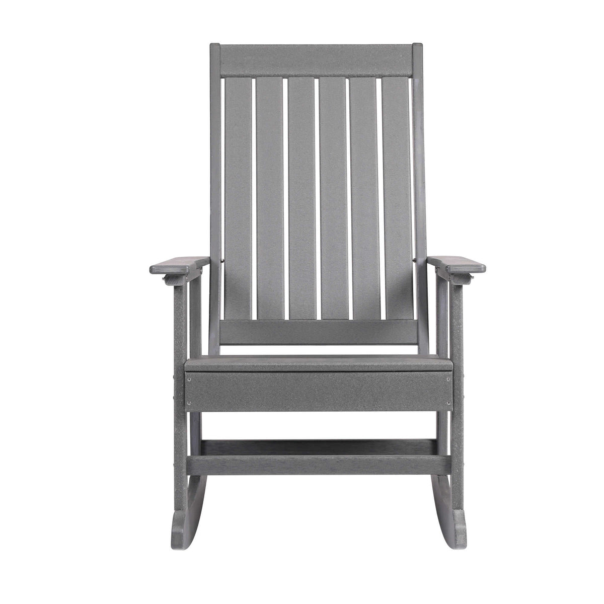 Island Retreat Ez-Care Tek-Wood Adirondack Rocker Patio Furniture &amp; Umbrella