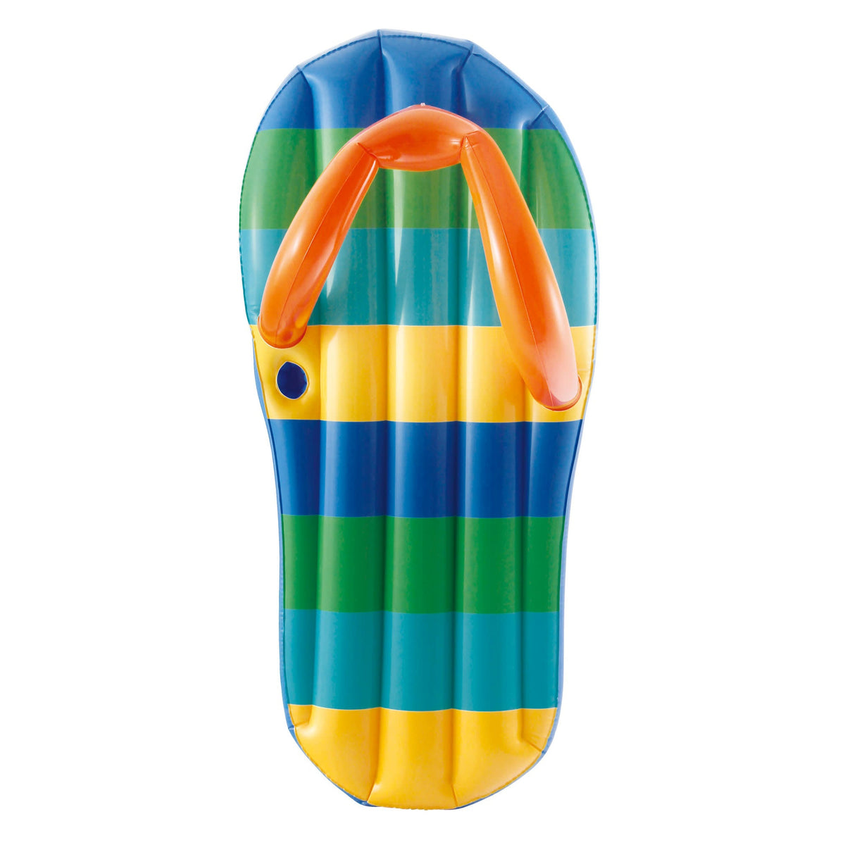 Blue Wave Beach Striped Flip Flop 71-in Inflatable Pool Float Pool Float &amp; Toy