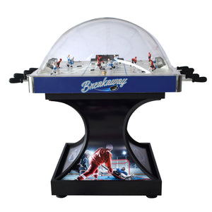 Hathaway Breakaway 41-in Dome Hockey Table with LED Scoring Game Room Table — shown from the opposite side (1)