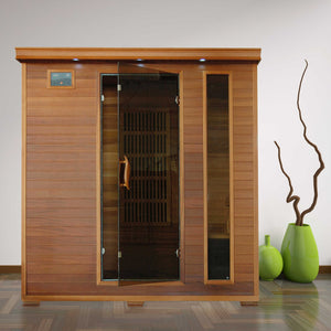 HeatWave Klondike Sauna Sauna & Spa — shown in use
