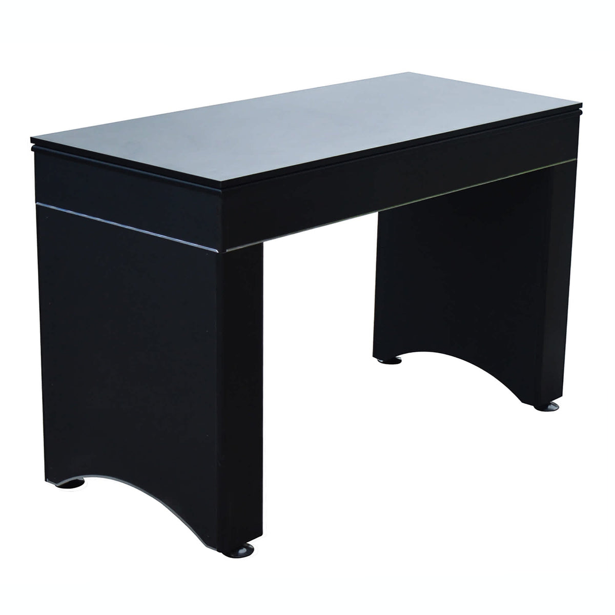 Hathaway Monte Carlo Casino Table - closed with the plain black top fitted, used as a side table