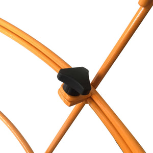 Hathaway Disc Golf Set - thumb knob clamping the base frame tubes together
