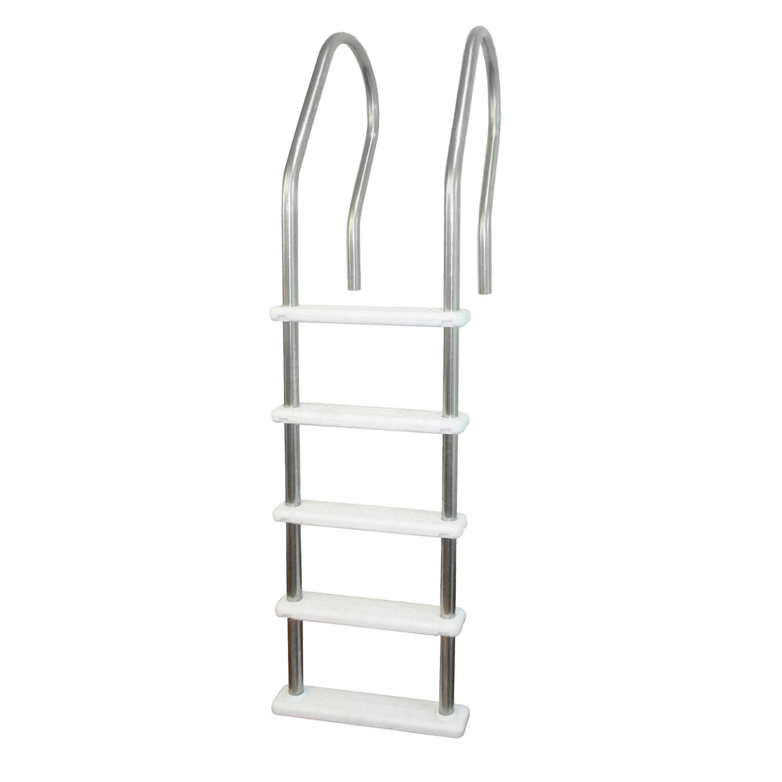 Blue Wave Stainless Steel Reverse Bend In-Pool Ladder for Above Ground Pools Pool Ladder & Step