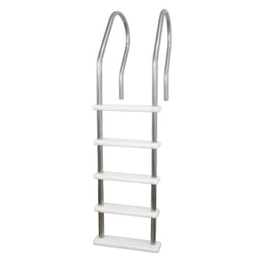 Blue Wave Stainless Steel Reverse Bend In-Pool Ladder for Above Ground Pools Pool Ladder & Step