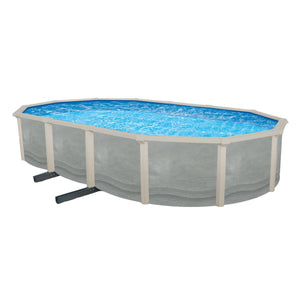 Blue Wave Trinity Round Pool ONLY Above Ground Pool — 15-ft x 30-ft / 52-in