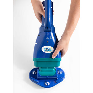 Blue Wave Pool Blaster Fusion PV-5 - head being twisted onto the motor body by hand