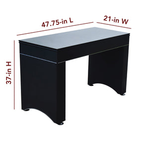 Hathaway Monte Carlo Casino Table - 47.75 in long, 21 in wide and 37 in high