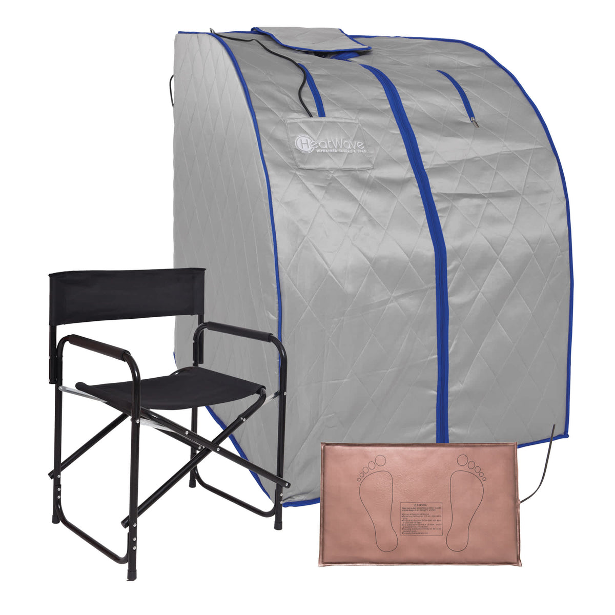 HeatWave Spirit Deluxe Oversized Portable Sauna Sauna &amp; Spa