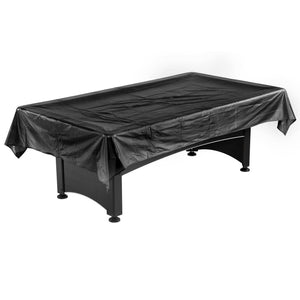 Hathaway 8-ft Billiard Table Cover - Unfitted - Black Game Room Table