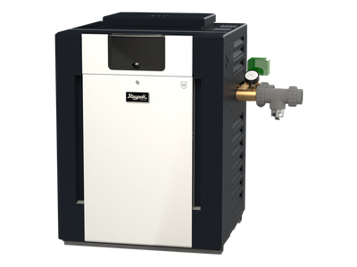 Raypak Professional Series R268A and R408A gas pool heater cabinet