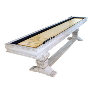Hathaway Montecito 12-ft Shuffleboard Table - Driftwood Finish Game Room Table
