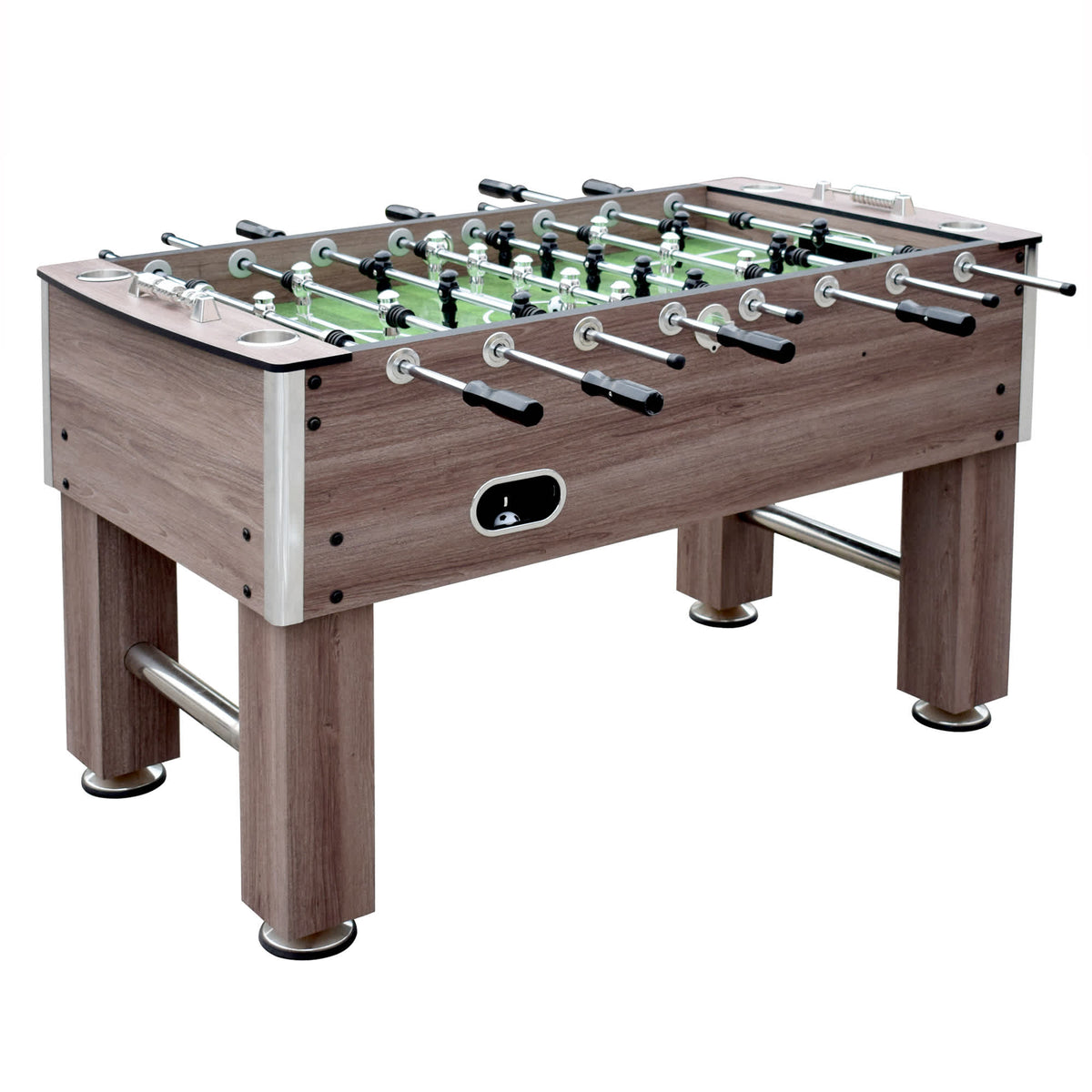 Hathaway Driftwood 56-in Foosball Table Game Room Table