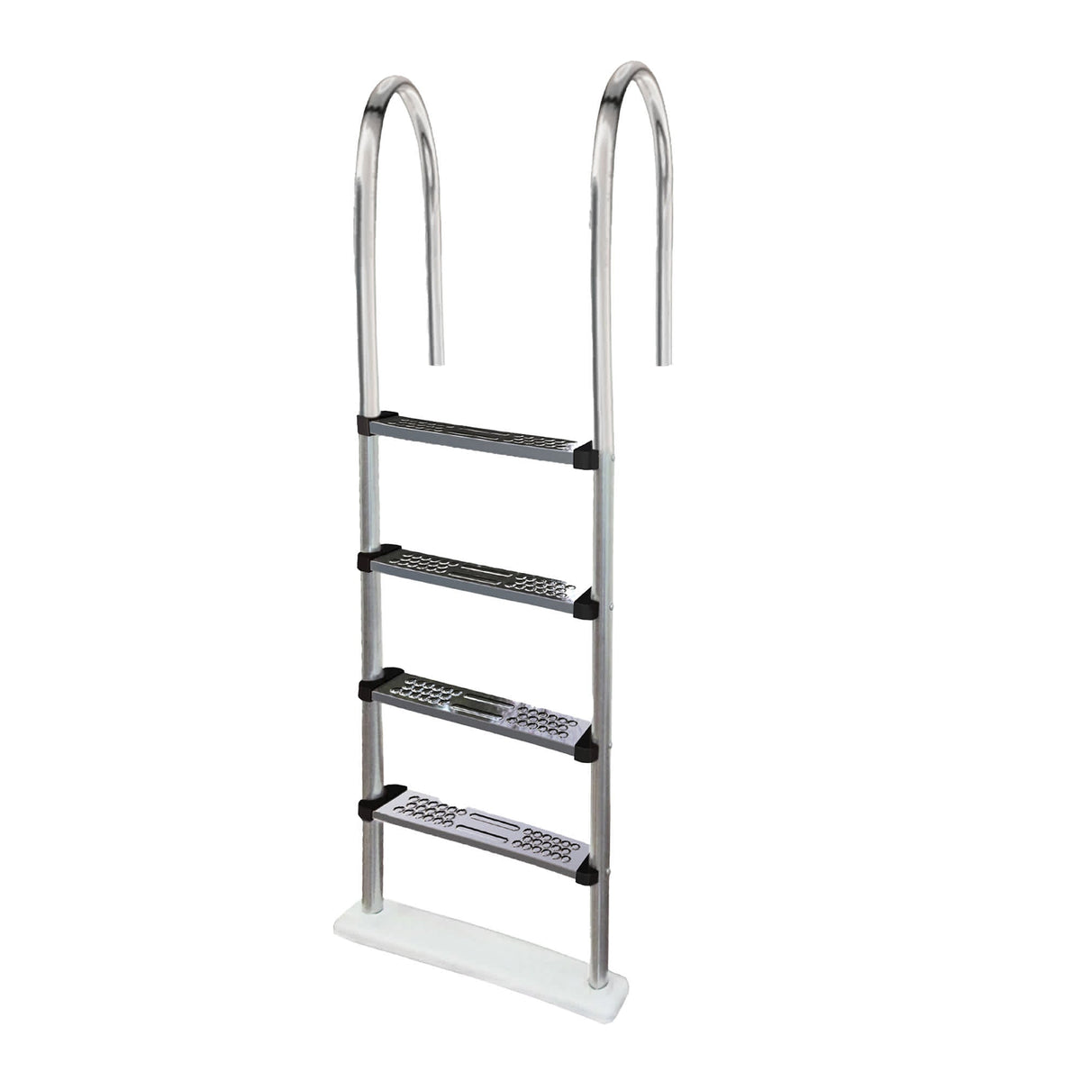 Blue Wave Premium Stainless Steel In-Pool Ladder for Above Ground Pools Pool Ladder &amp; Step