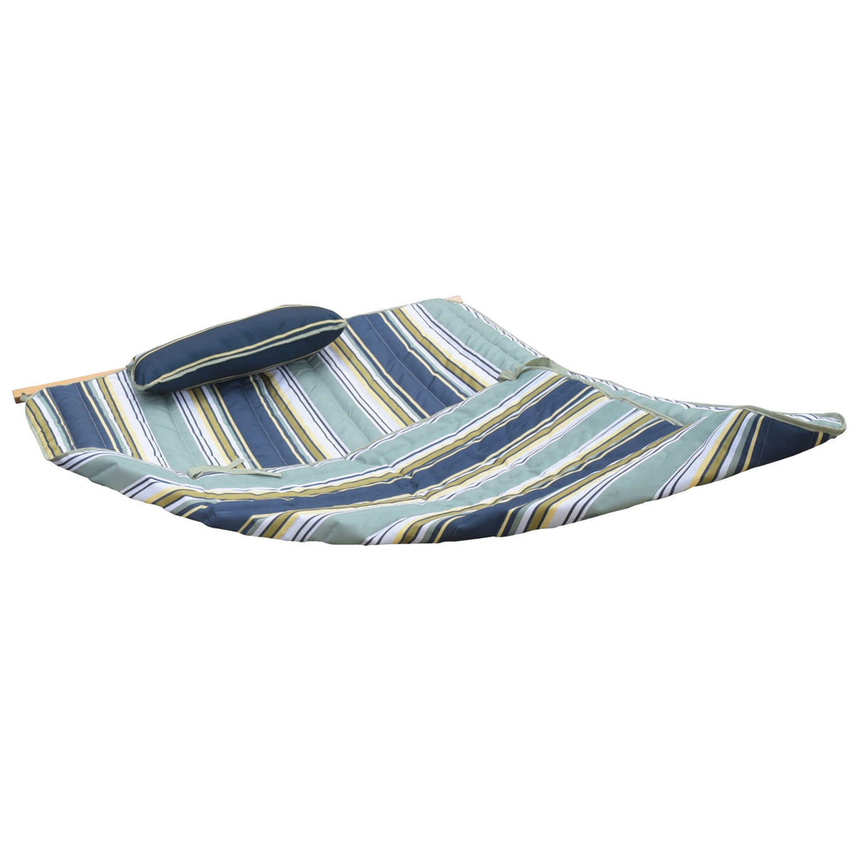 Island Retreat Outdoor Leisure Hammock Pillow &amp; Pad Set Patio Furniture &amp; Umbrella