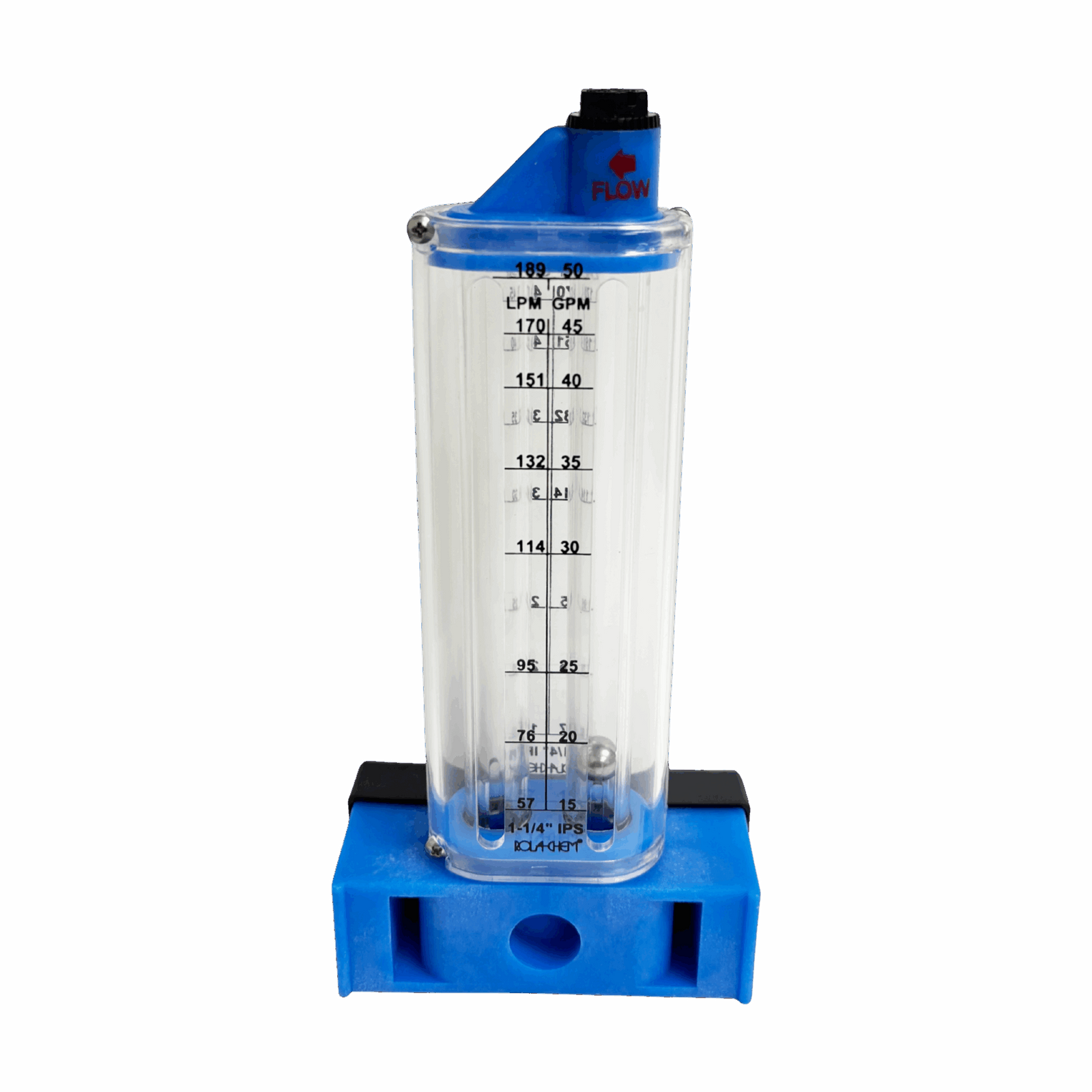 Rola-Chem 1-1/4" PVC Pool Flowmeter