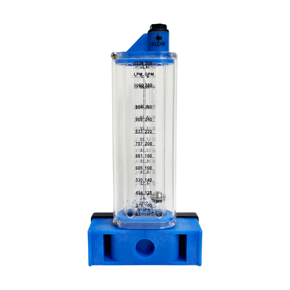 Rola-Chem 3" PVC Pool Flowmeter