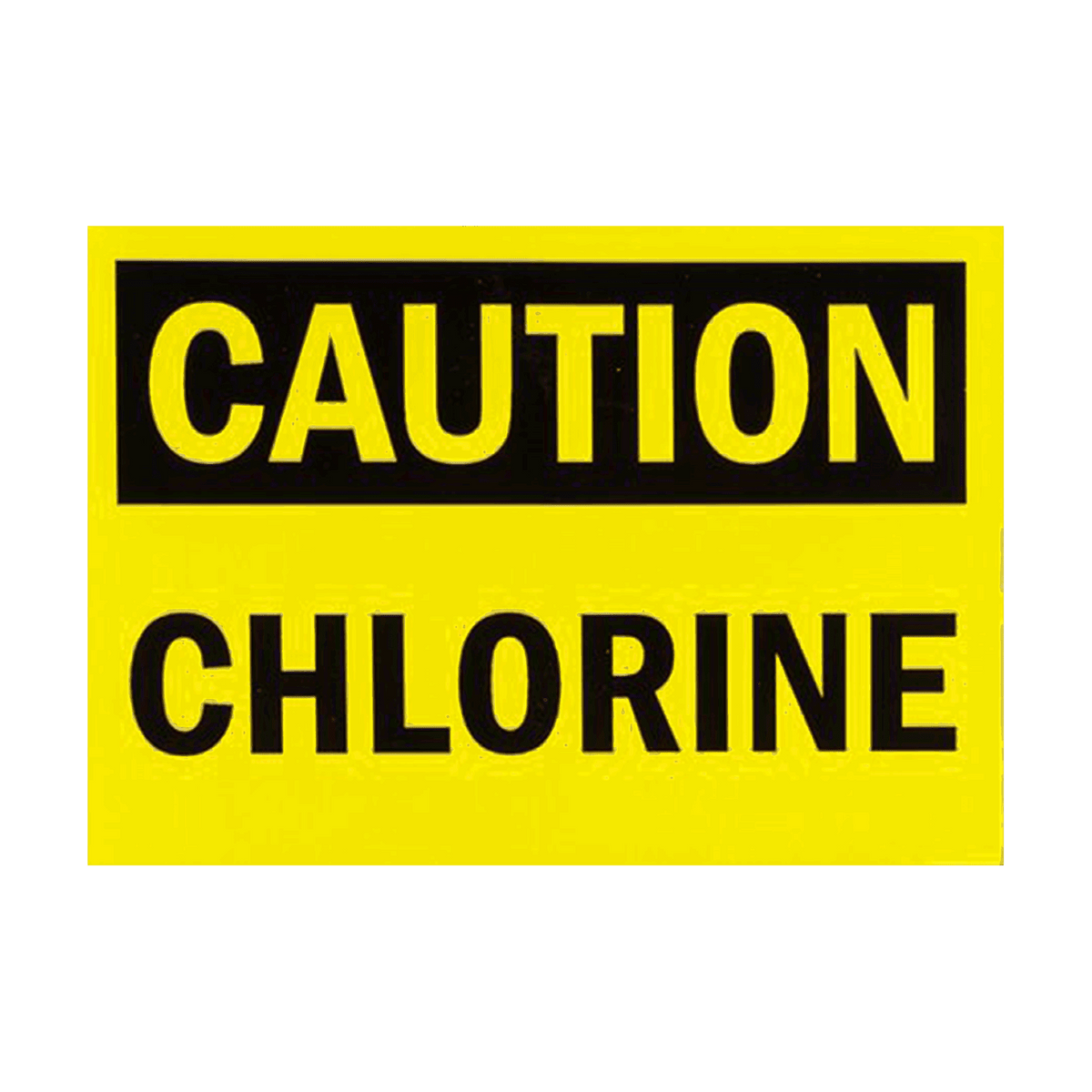 Rola-Chem Chemical Tank Safety Label