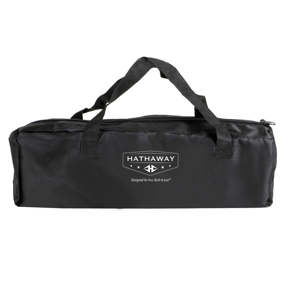 Hathaway Ring Toss Game Set - nylon carry bag with twin handles and full-length zip