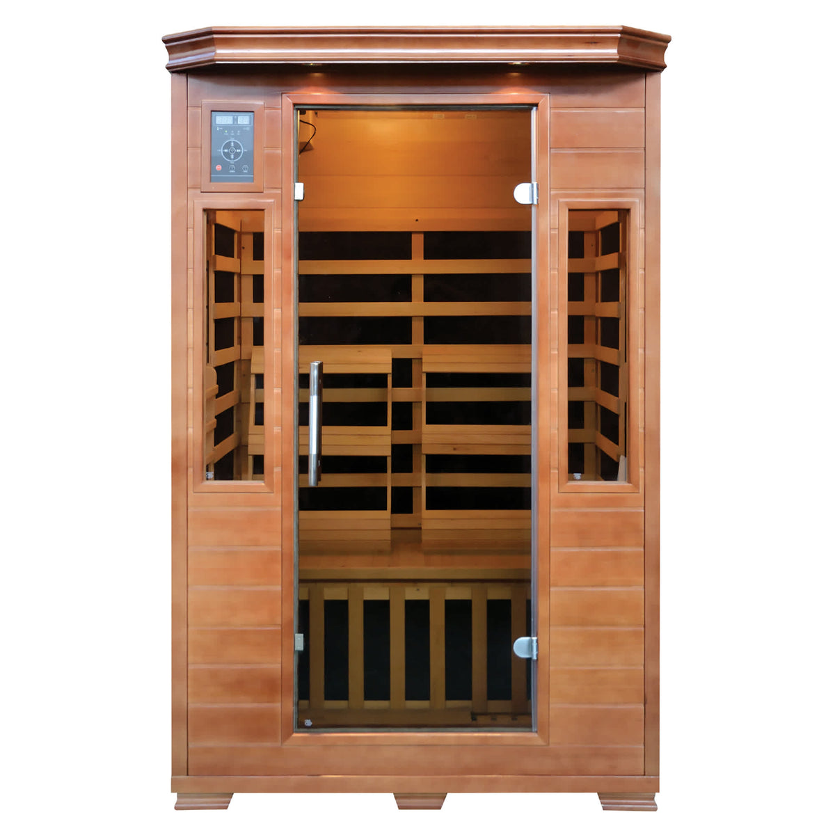 HeatWave Majestic Sauna Series Sauna &amp; Spa — shown from the opposite side