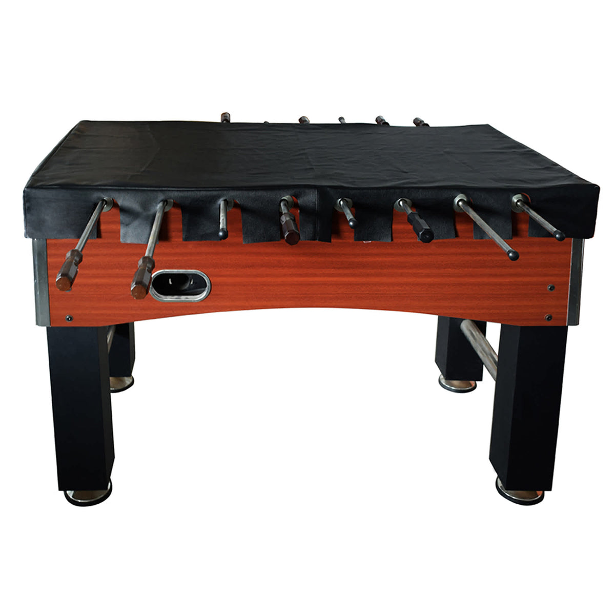 Hathaway 56-in Foosball Table Cover - Fitted - Black Game Room Table