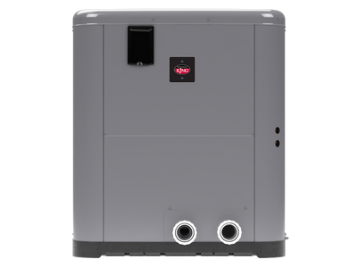 Raypak WeatherKing 6560 pool heat pump — powder-coated steel cabinet, front view