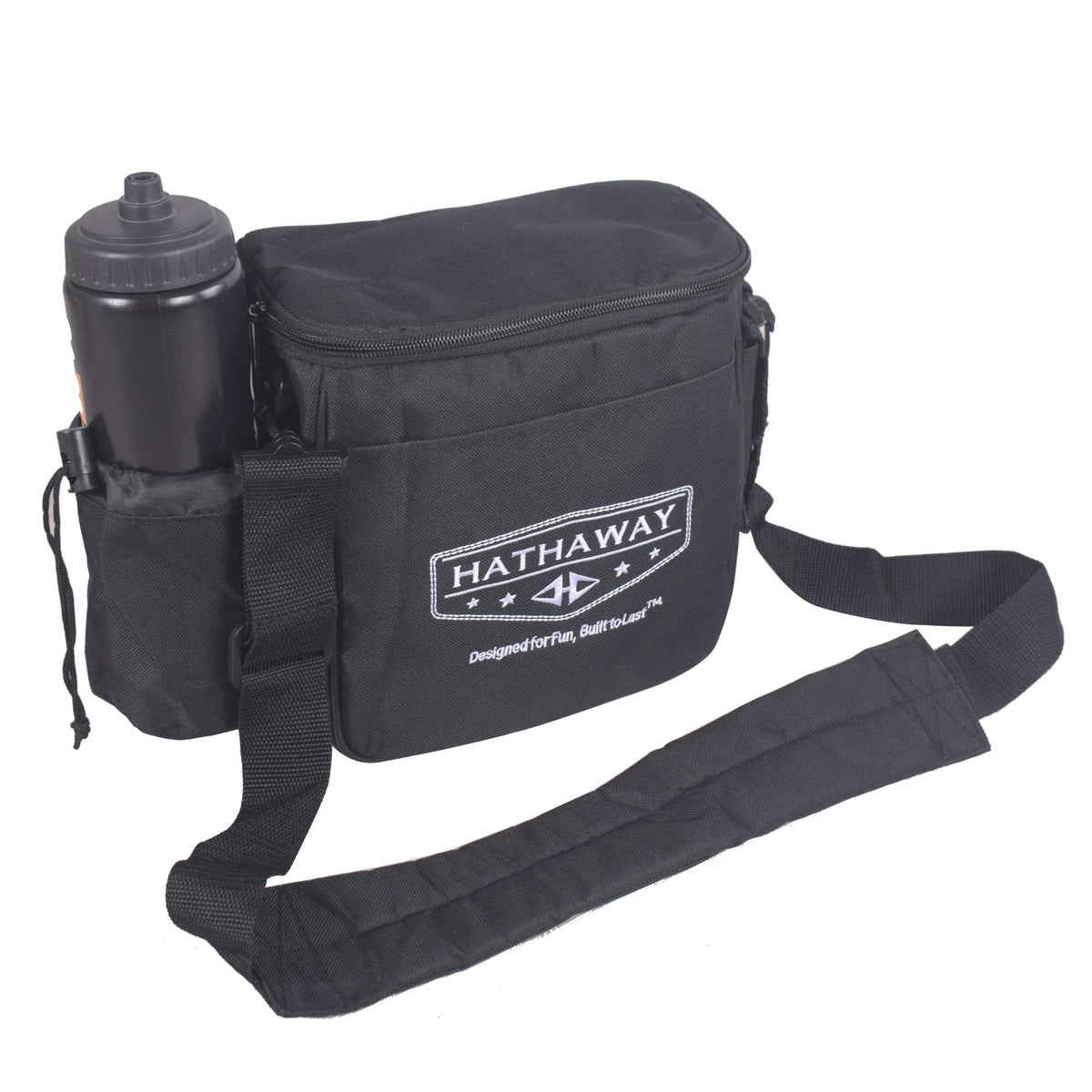 Hathaway Deluxe Golf Disc Set - bag from the opposite side showing the padded shoulder strap