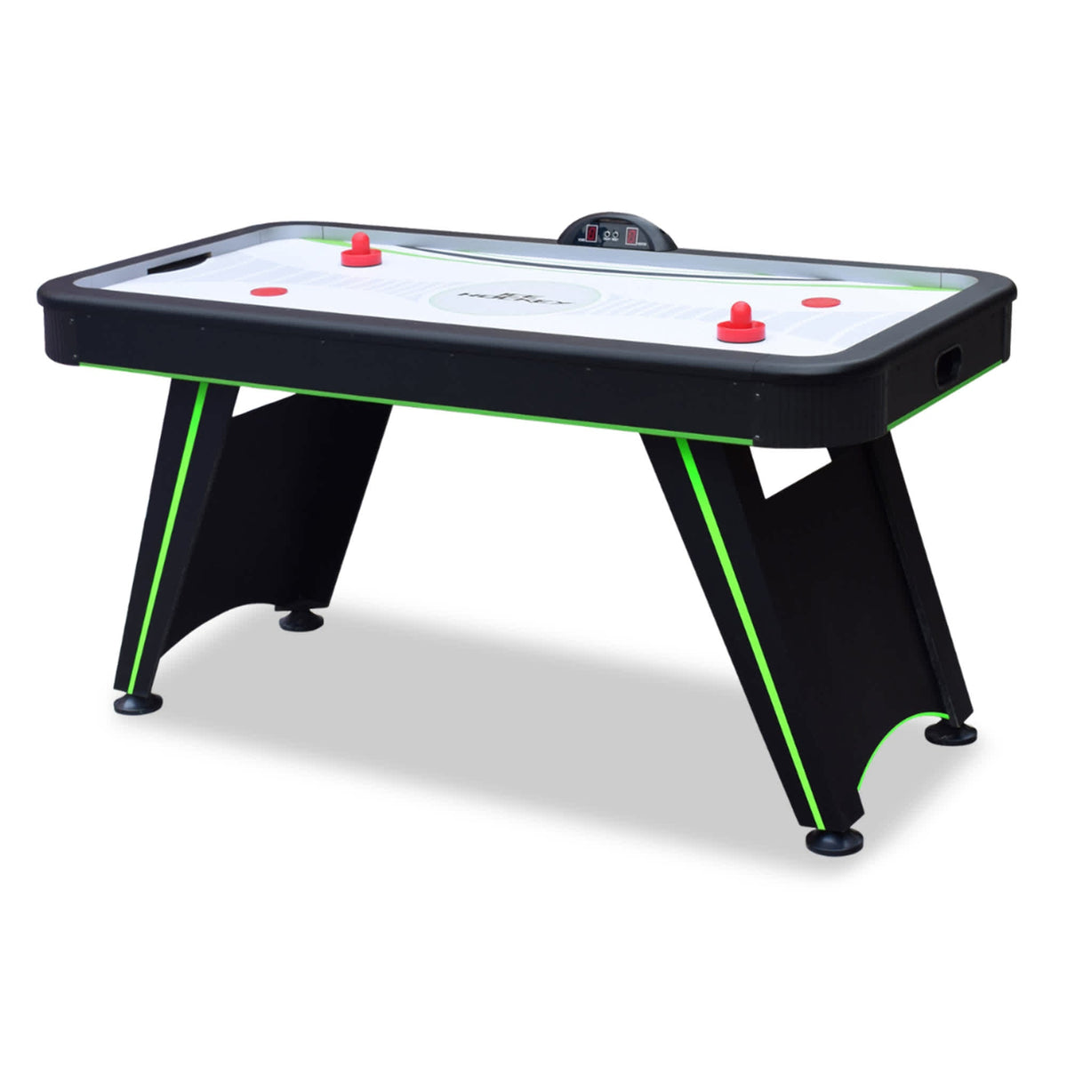 Hathaway Voyager 5-ft Air Hockey Table with LED Scoring Game Room Table