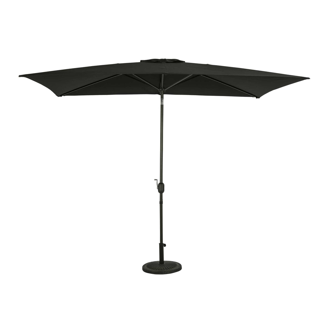 Island Umbrella Bimini 6.5-ft x 10-ft Rectangular Market Umbrella - Polyester Canopy Patio Furniture &amp; Umbrella
