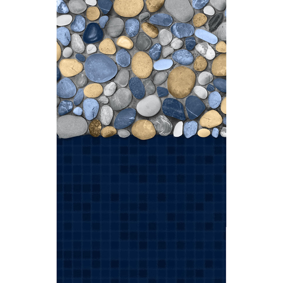 Blue Wave Canyon Heavy Gauge Overlap Liner - 48/54-in Pool Liner