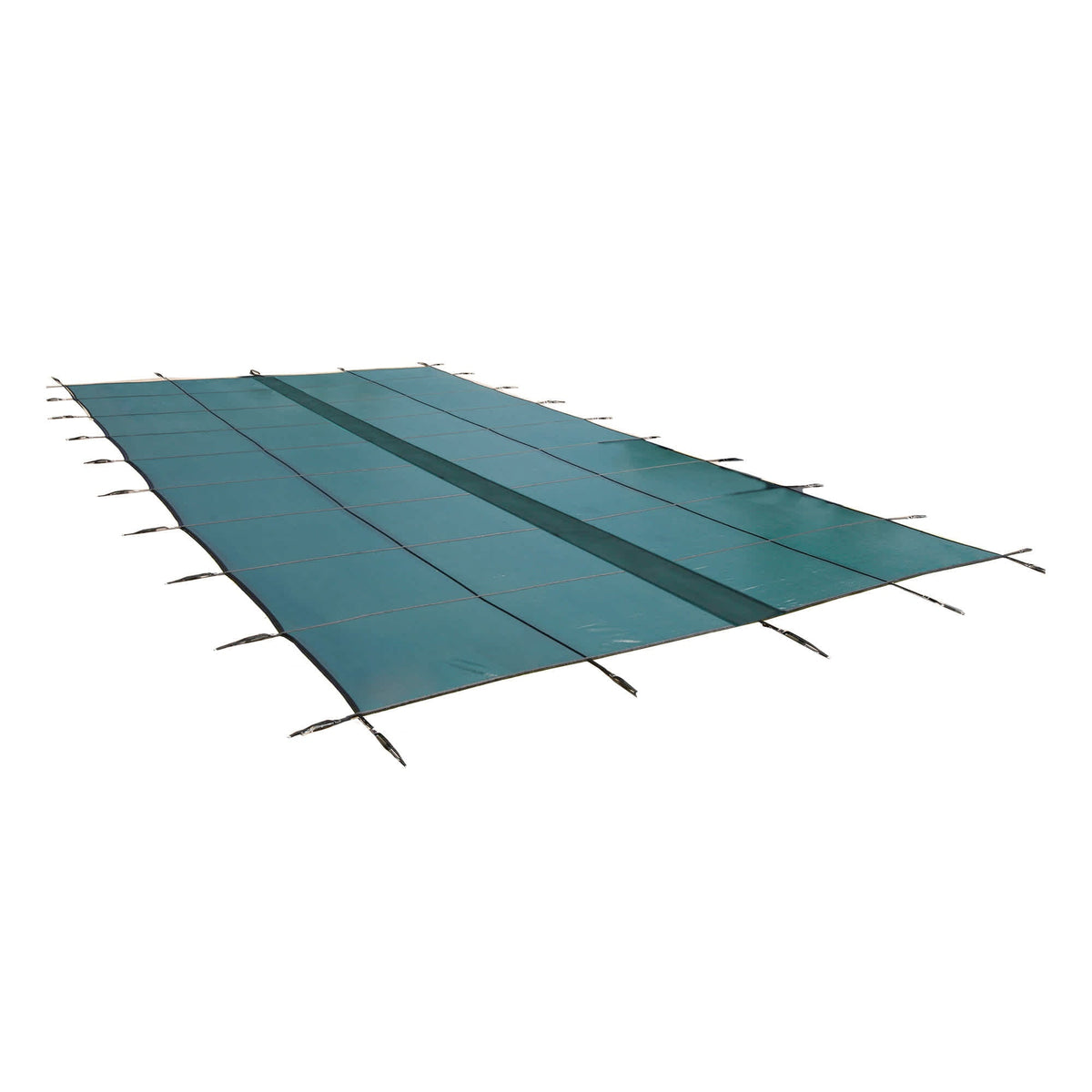 Arctic Armor 20-Year Ultra Light Solid In-Ground Pool Safety Cover Pool Cover — Green / 12-ft x 24-ft