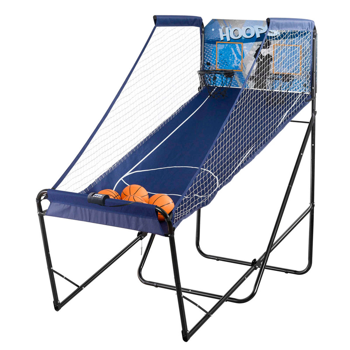Hathaway Hoops 81-in Dual Basketball Arcade Game with LED Scoring Game Room Table